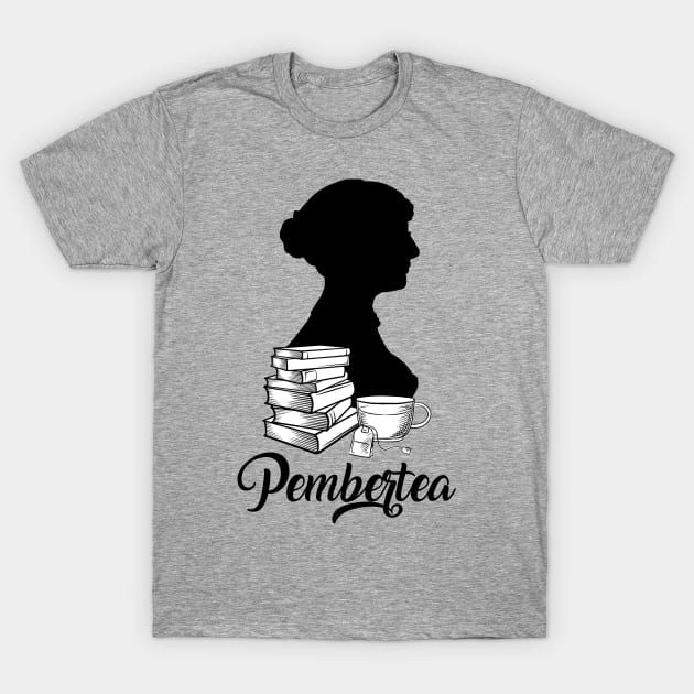 Books, Tea and Pembertea T-Shirt by pembertea